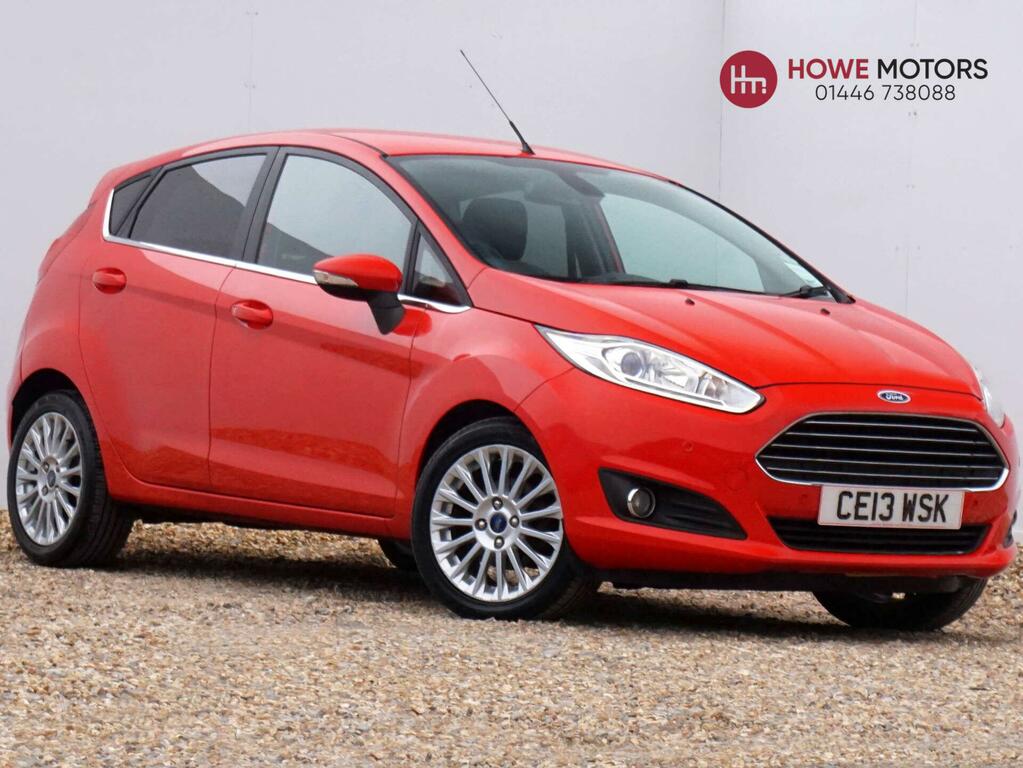 Ford Fiesta 1.5 Tdci Titanium Euro 5 Red