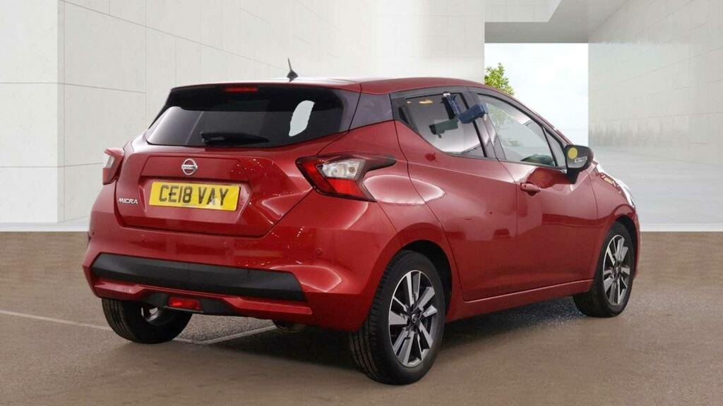 Nissan Micra N-connecta Red #3