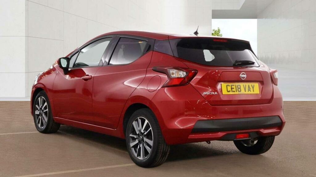 Nissan Micra N-connecta Red #4