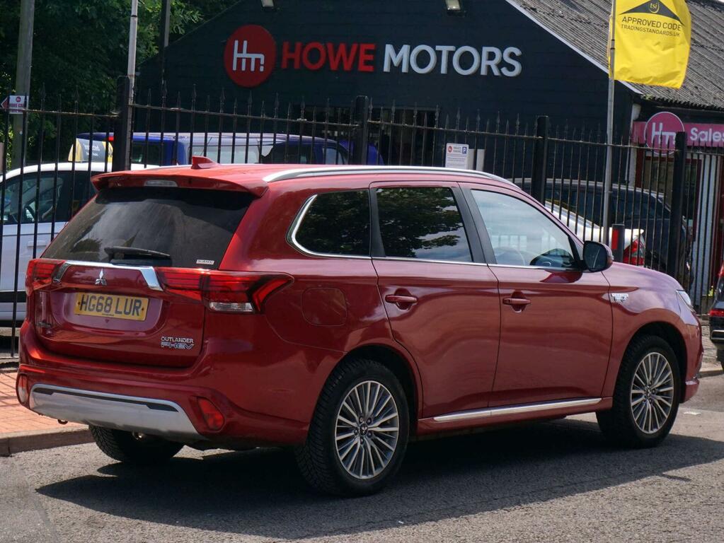 Mitsubishi Outlander 2.4H Twinmotor 13.8Kwh Juro Cvt 4Wd Euro 6 Ss 5 Red #2