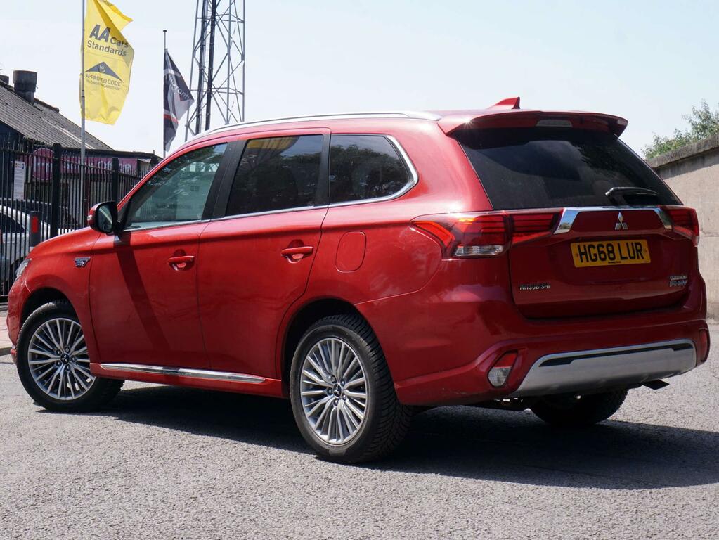 Mitsubishi Outlander 2.4H Twinmotor 13.8Kwh Juro Cvt 4Wd Euro 6 Ss 5 Red #4