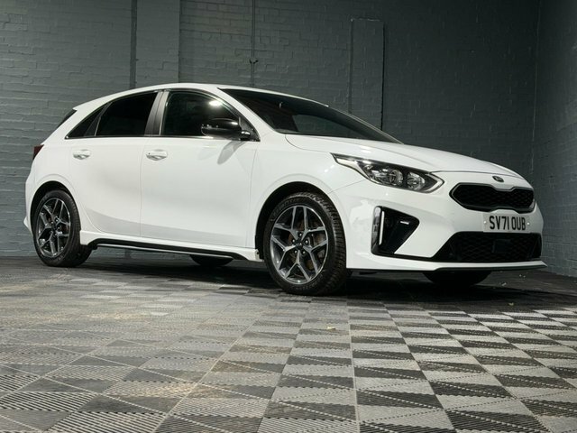 Kia Ceed 2022 1.0 T-gdi Gt-line Hatchback White #2