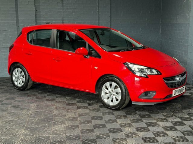 Vauxhall Corsa 2018 1.4I Ecotec Design Hatchback Manua Red