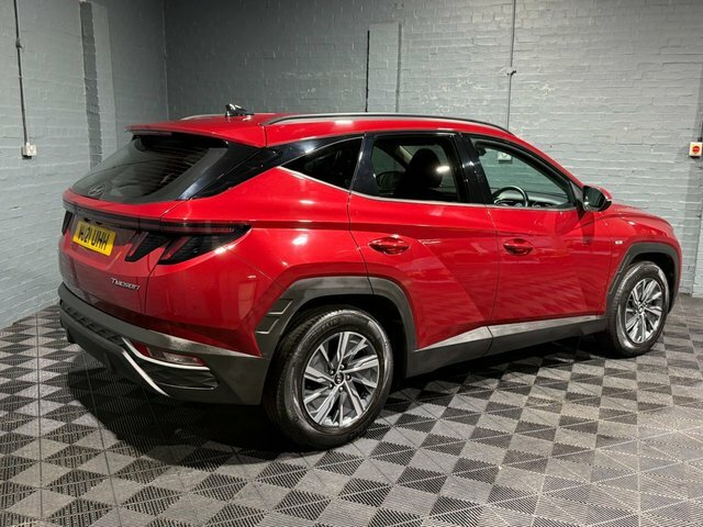 Hyundai Tucson 2021 1.6 T-gdi Mhev Se Connect Suv Hybr Red #2