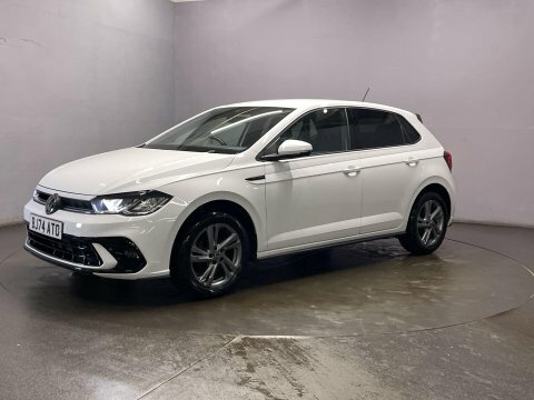 Volkswagen Polo 1.0 Tsi R-line Silver #4