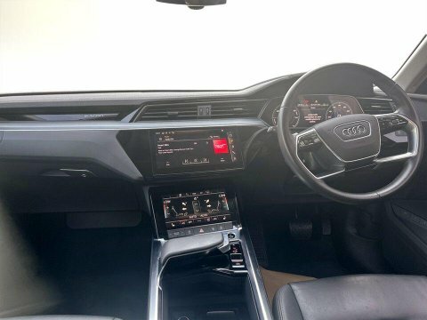 Audi E-tron 55 Black Edition Suv Quattro 95K White #19