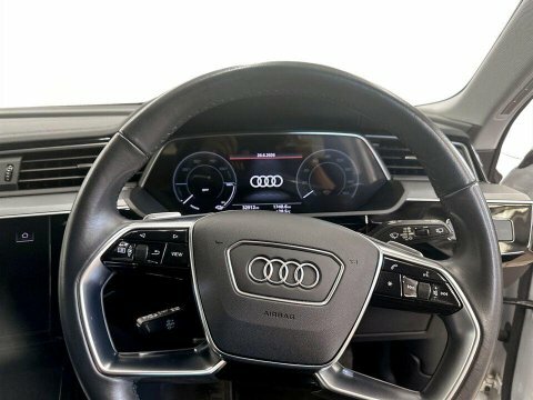 Audi E-tron 55 Black Edition Suv Quattro 95K White #13