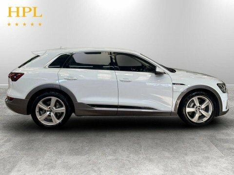 Audi E-tron 55 Black Edition Suv Quattro 95K White #8