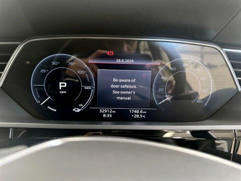 Audi E-tron 55 Black Edition Suv Quattro 95K White #14