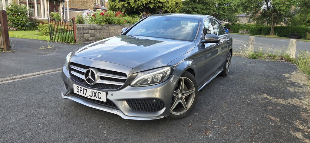 Mercedes-Benz C Class 1.6 C200d Amg Line SP17JXC Grey #5