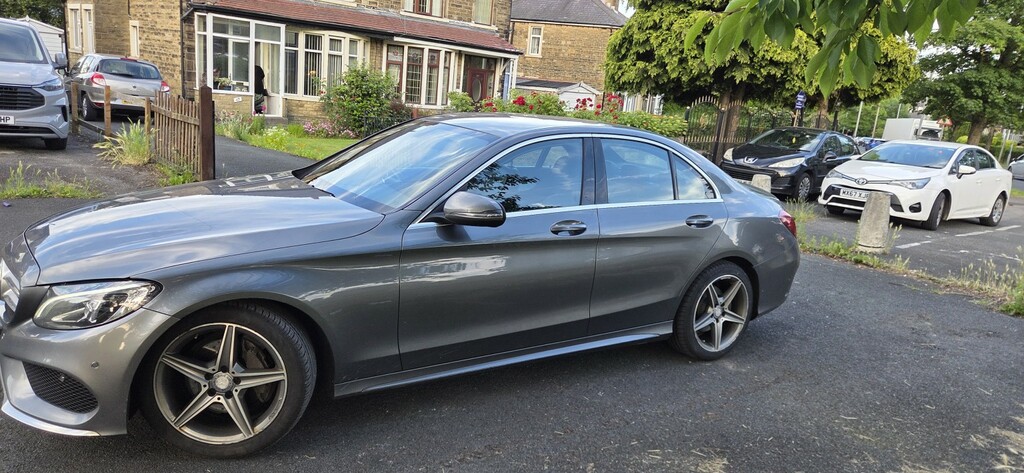 Mercedes-Benz C Class 1.6 C200d Amg Line SP17JXC Grey #6
