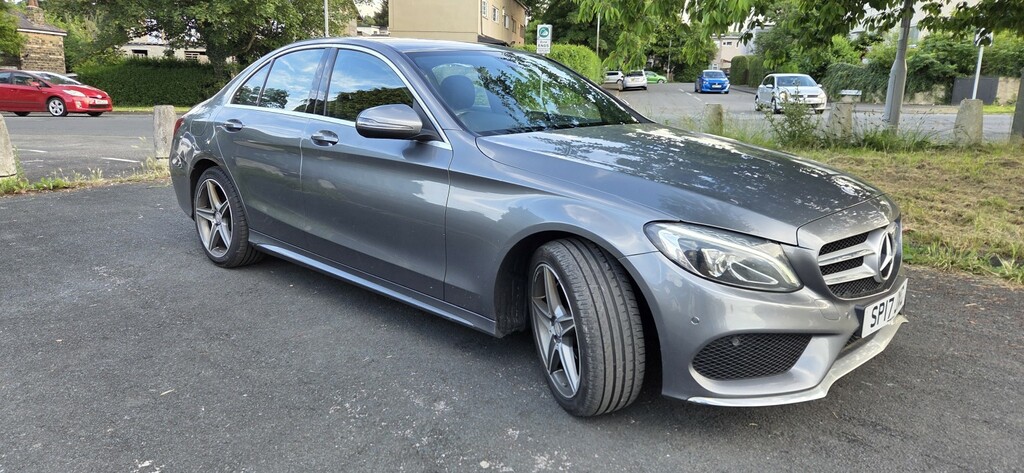 Mercedes-Benz C Class 1.6 C200d Amg Line SP17JXC Grey #2