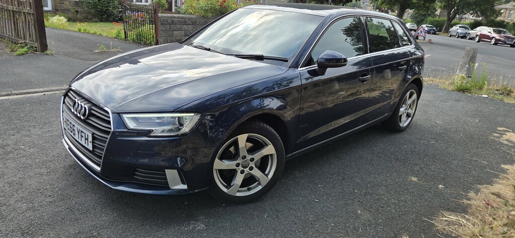Audi A3 1.6 Tdi Sport VE66YFH Blue #5