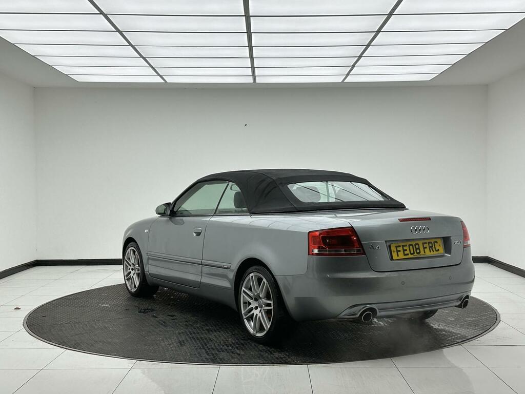 Audi A4 Cabriolet 2.0 Tfsi S Line Special Edition Convertible Pe Grey #4