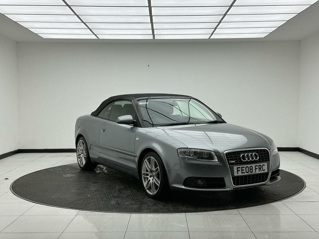 Audi A4 Cabriolet 2.0 Tfsi S Line Special Edition Convertible Pe Grey