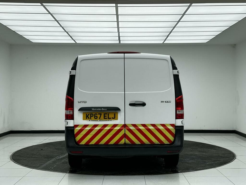 Mercedes-Benz Vito 1.6 111 Cdi Panel Van 6Dr Fwd L2 Eur KP67ELJ White #6