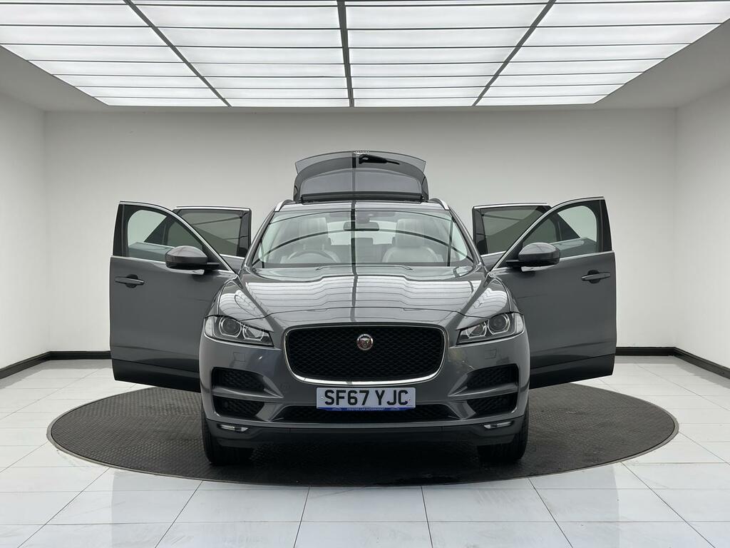 Jaguar F-Pace 2.0 D180 Portfolio Suv Awd Euro 6 SF67YJC Grey #5