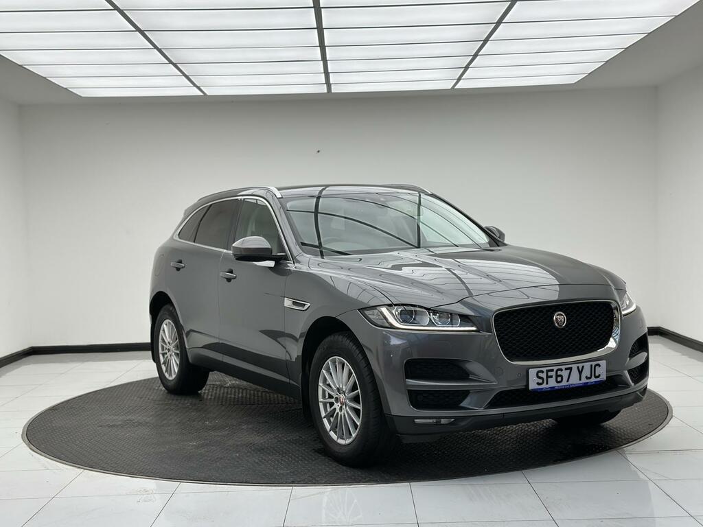 Jaguar F-Pace 2.0 D180 Portfolio Suv Awd Euro 6 SF67YJC Grey #4