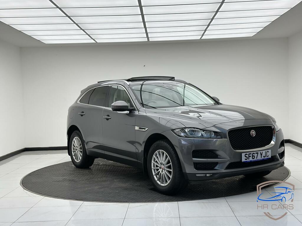 Jaguar F-Pace 2.0 D180 Portfolio Suv Awd Euro 6 SF67YJC Grey