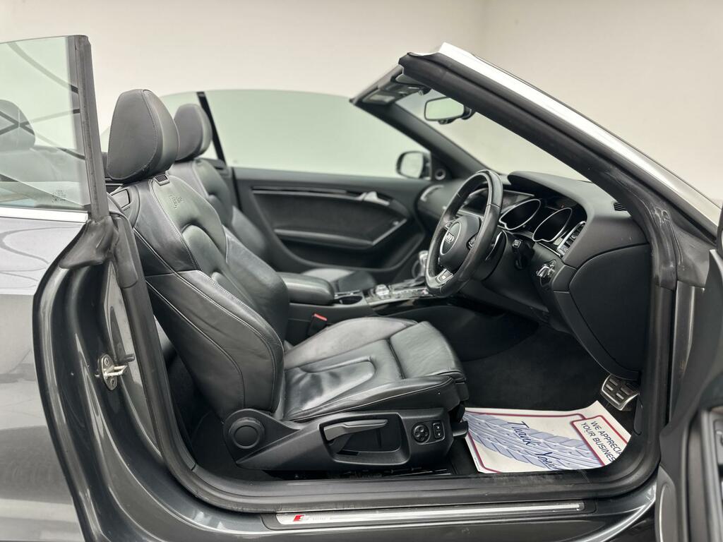 Audi A5 2.0 Tdi S Line Special Edition Plus Convertible YH16NBK Grey #6