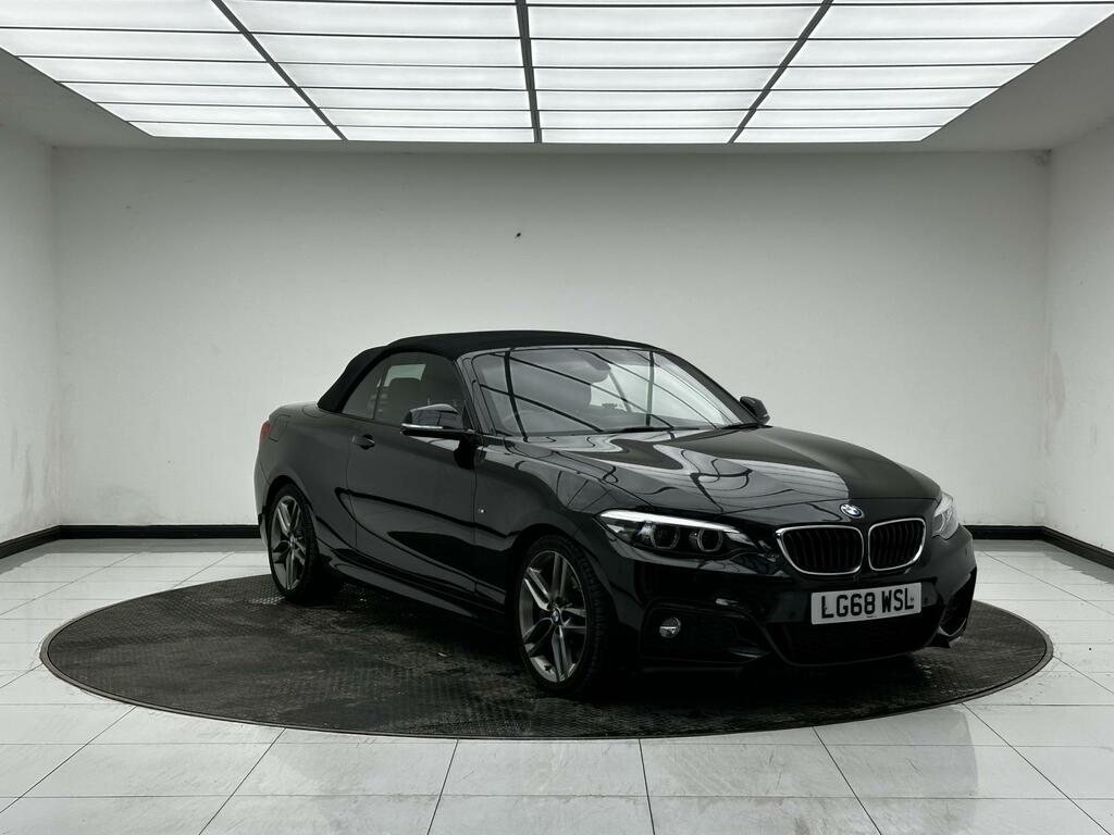 BMW 2 Series 2.0 220D M Sport Convertible Euro Black