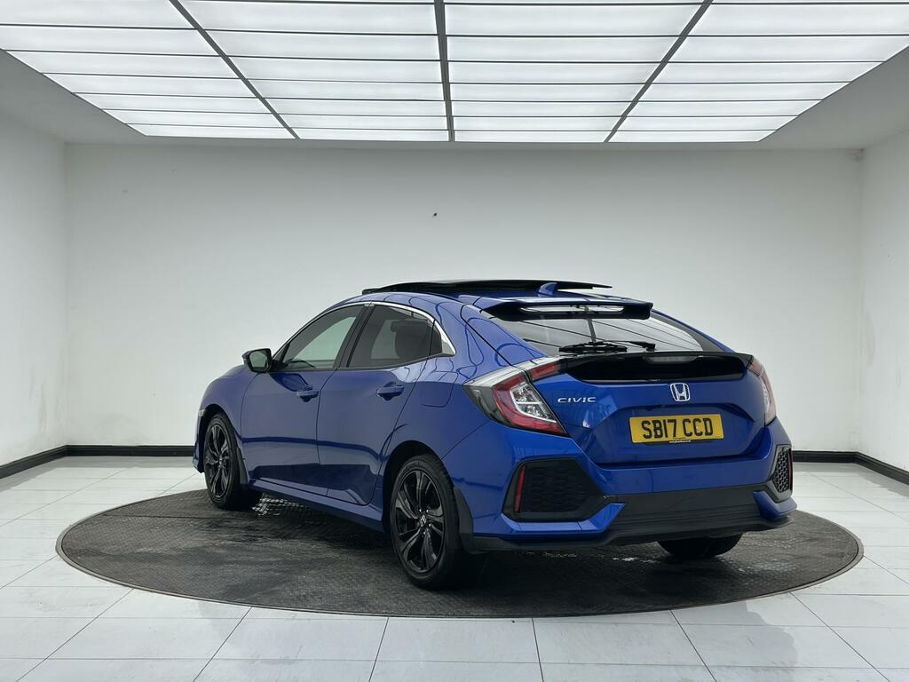 Honda Civic 1.0 Vtec Turbo Ex Hatchback Cvt Euro 6 Blue #5
