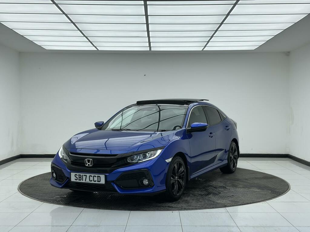 Honda Civic 1.0 Vtec Turbo Ex Hatchback Cvt Euro 6 Blue