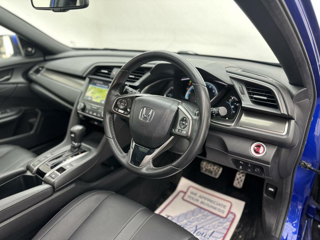 Honda Civic 1.0 Vtec Turbo Ex Hatchback Cvt Euro 6 Blue #6