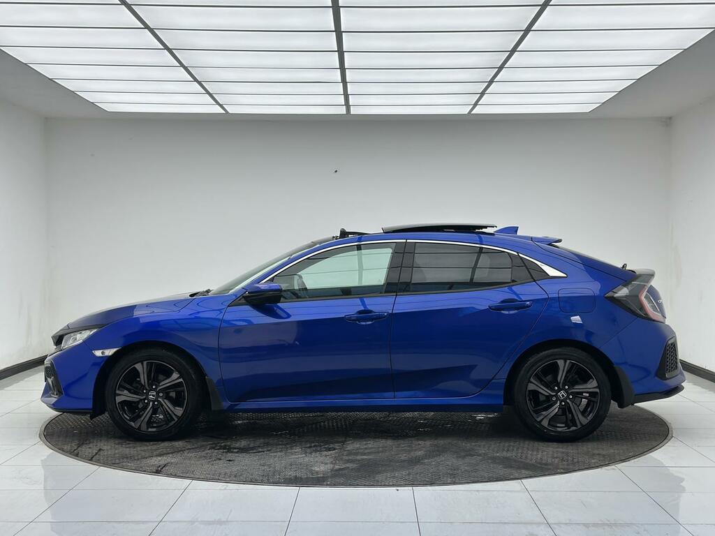 Honda Civic 1.0 Vtec Turbo Ex Hatchback Cvt Euro 6 Blue #4