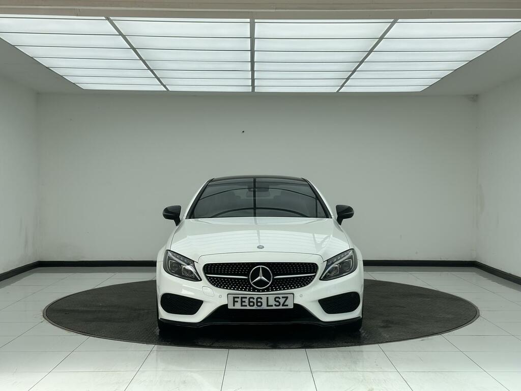 Mercedes-Benz C Class Amg Line FE66LSZ White #2