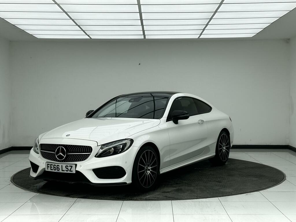 Mercedes-Benz C Class Amg Line FE66LSZ White #3