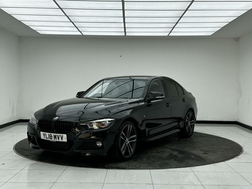 BMW 3 Series 2.0 320D M Sport Shadow Edition Saloon YL18MVV Black #2