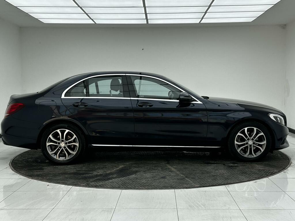 Mercedes-Benz C Class 1.6 C200d Sport Saloon G-tronic Euro 6 Blue #4