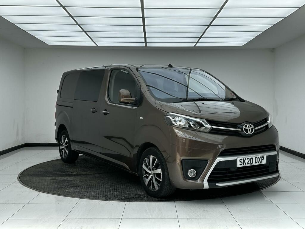 Toyota PROACE 2.0D Design Medium Crew Van Double Cab 6Dr Brown