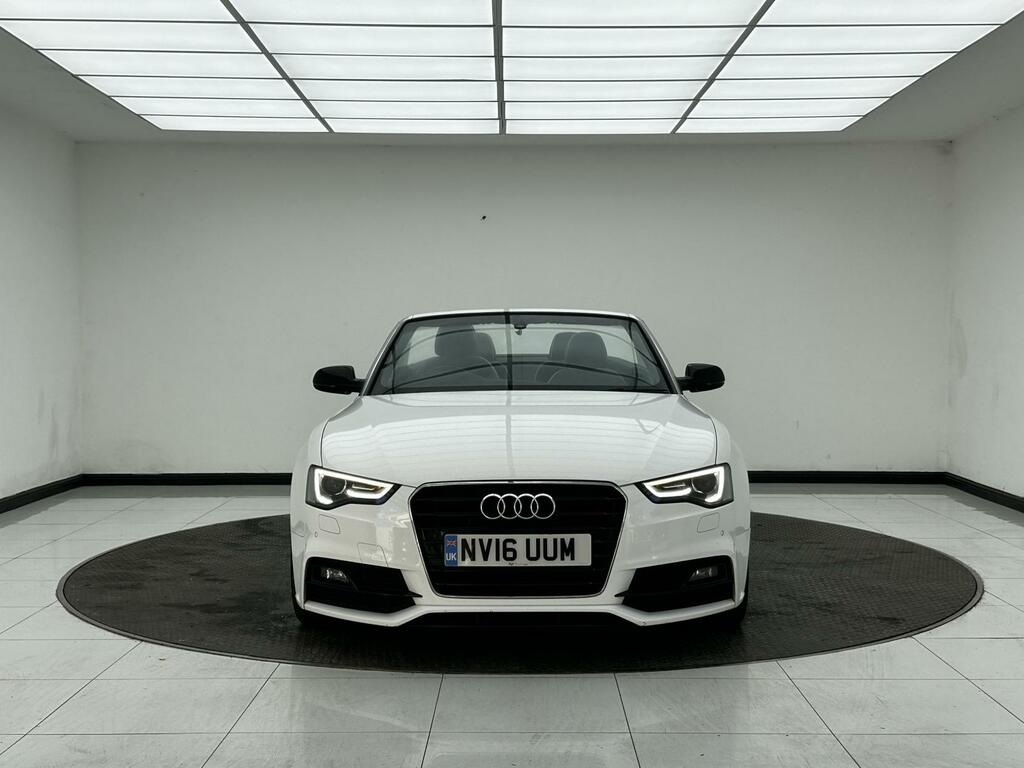 Audi A5 2.0 Tdi S Line Special Edition Plus Convertible White