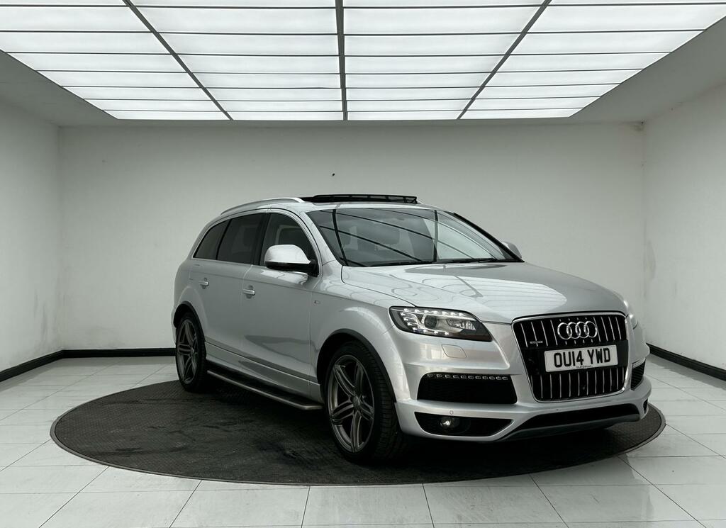 Audi Q7 3.0 Tdi V6 S Line Plus Suv Tiptronic Qu Silver