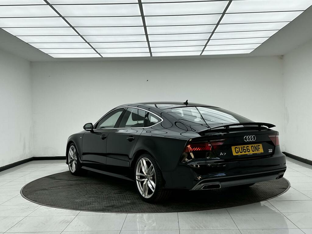 Audi A7 3.0 Tdi V6 Ultra S Line Sportback S Tro Black #3