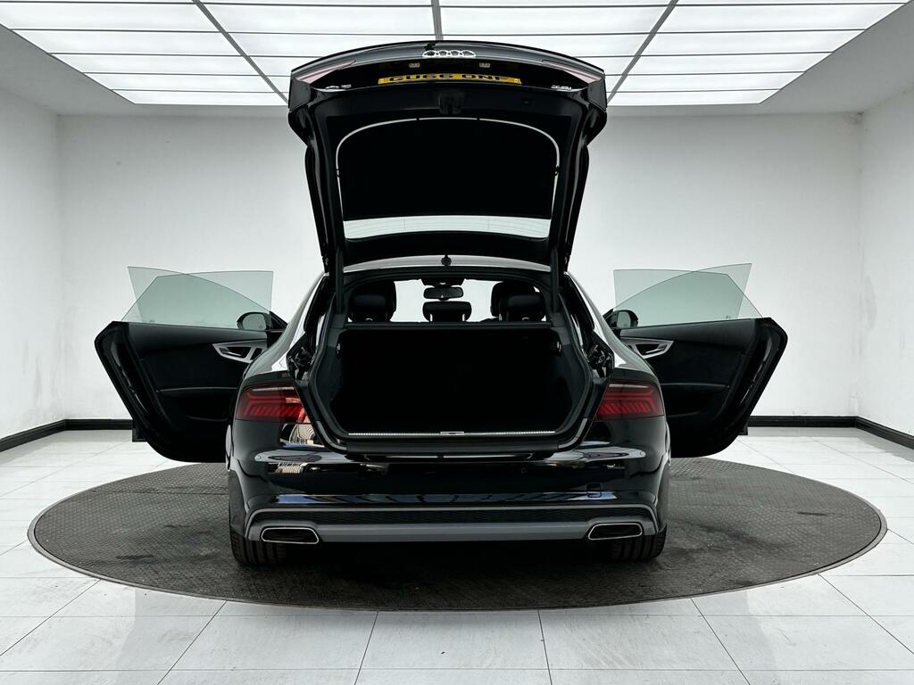 Audi A7 3.0 Tdi V6 Ultra S Line Sportback S Tro Black #4