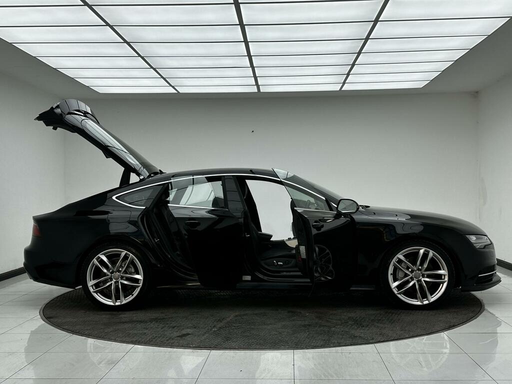 Audi A7 3.0 Tdi V6 Ultra S Line Sportback S Tro Black #3