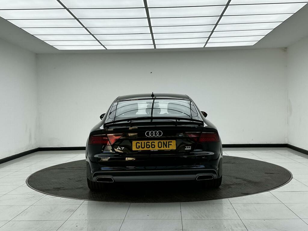 Audi A7 3.0 Tdi V6 Ultra S Line Sportback S Tro Black #4