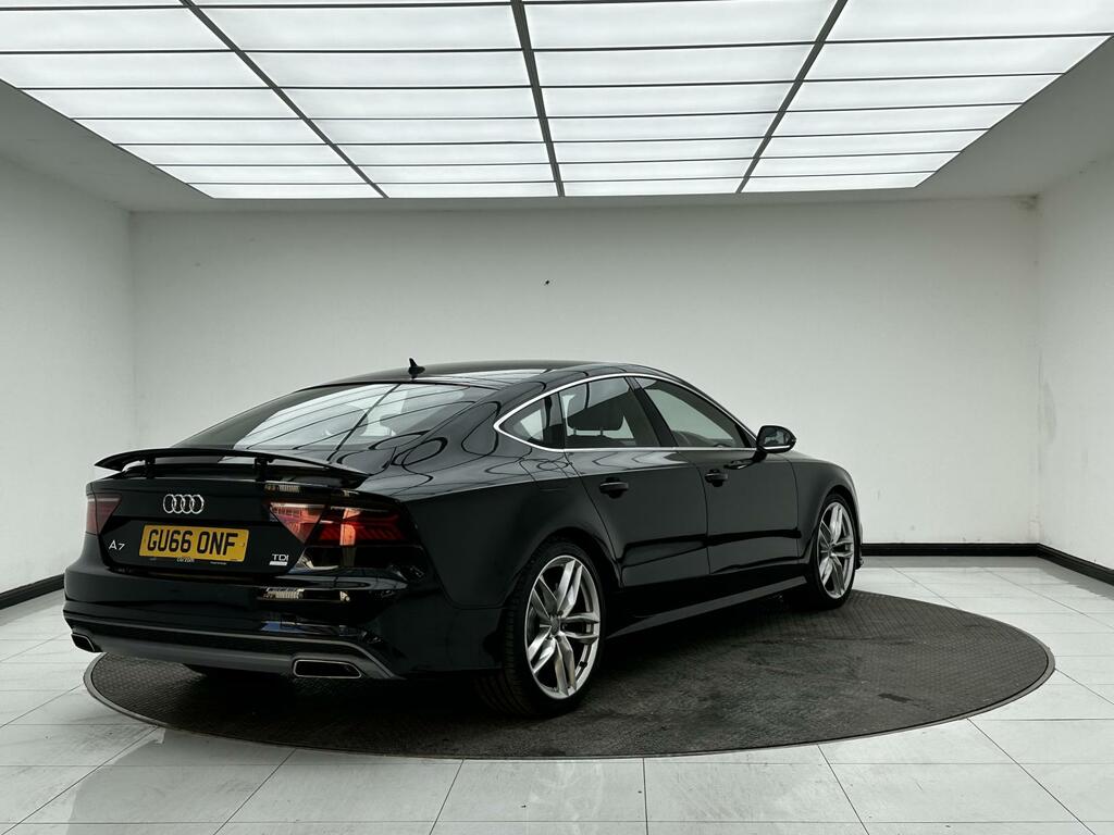 Audi A7 3.0 Tdi V6 Ultra S Line Sportback S Tro Black #5