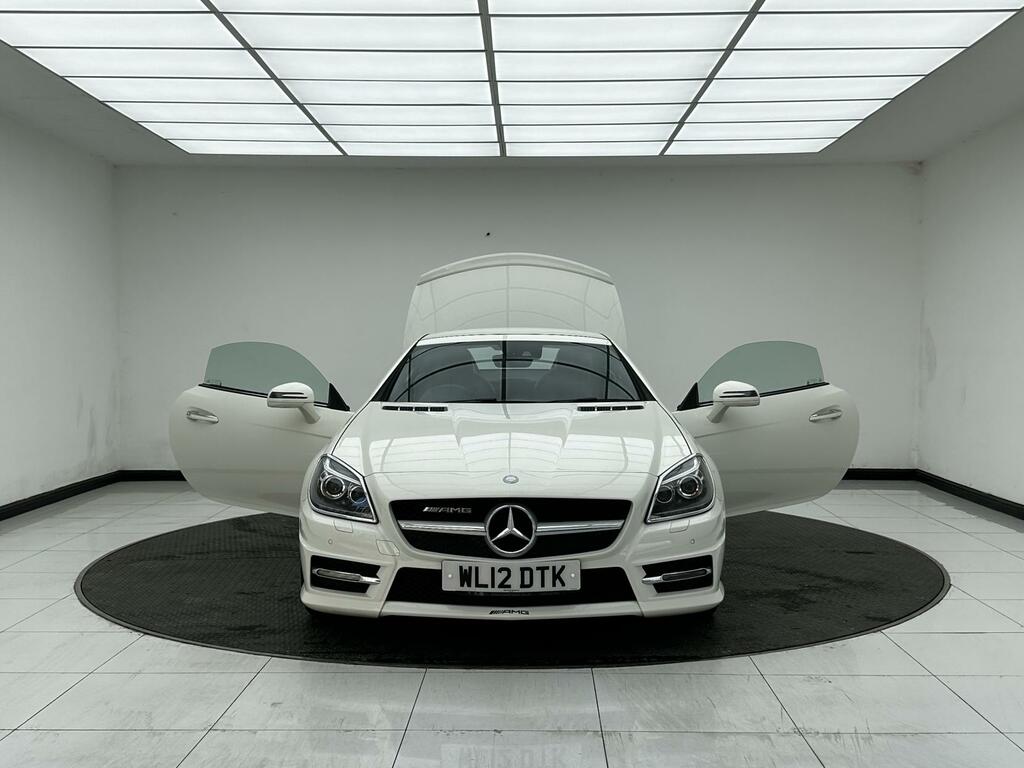 Mercedes-Benz SLK Amg Sport White #5