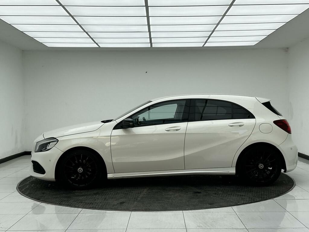Mercedes-Benz A Class 1.6 A180 Amg Line Premium Hatchback 7 White #4
