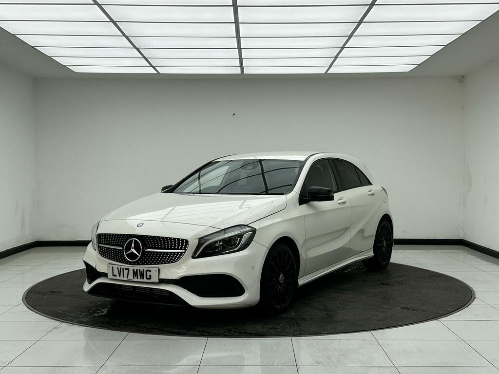 Mercedes-Benz A Class Amg Line White #3
