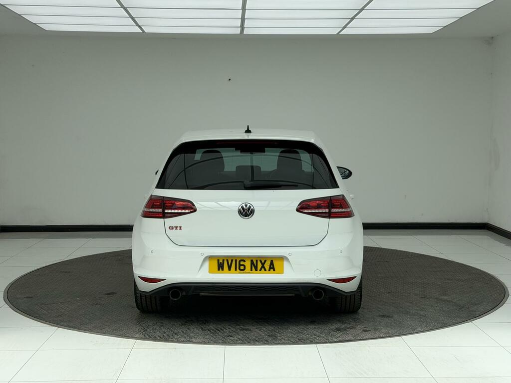Volkswagen Golf 2.0 Tsi Bluemotion Tech Gti Performance Hatchback WV16NXA White #5