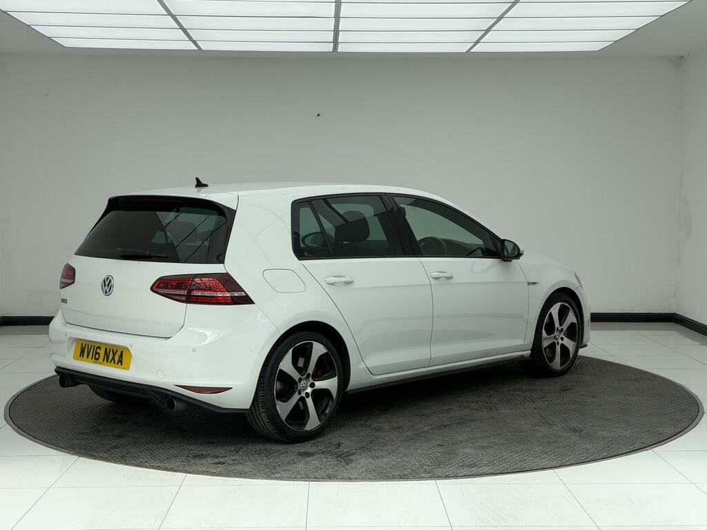 Volkswagen Golf 2.0 Tsi Bluemotion Tech Gti Performance Hatchback WV16NXA White #4