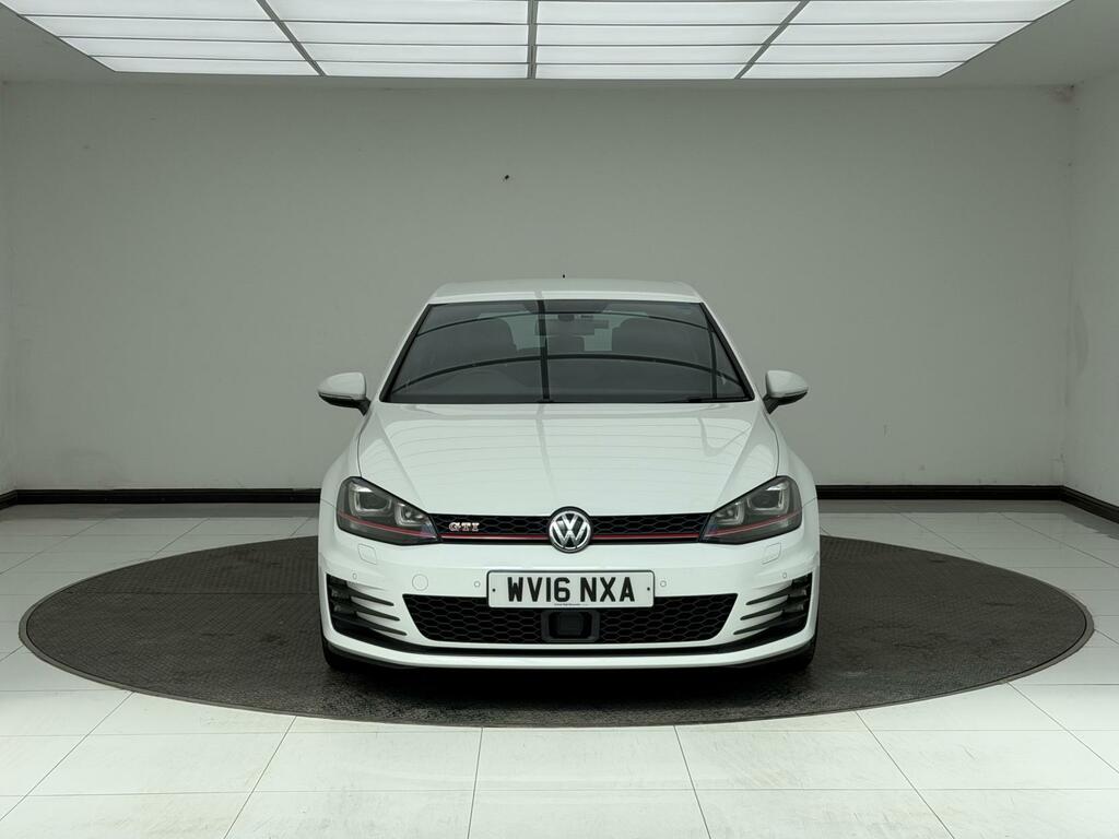 Volkswagen Golf 2.0 Tsi Bluemotion Tech Gti Performance Hatchback WV16NXA White #2