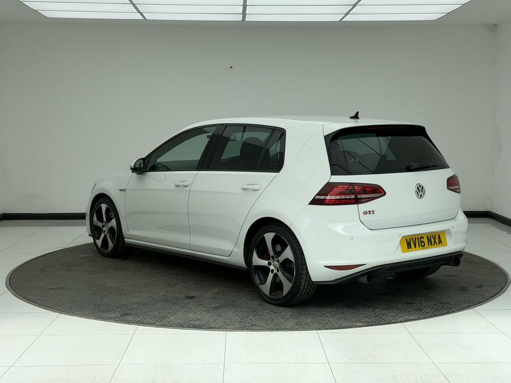 Volkswagen Golf 2.0 Tsi Bluemotion Tech Gti Performance Hatchback WV16NXA White #6