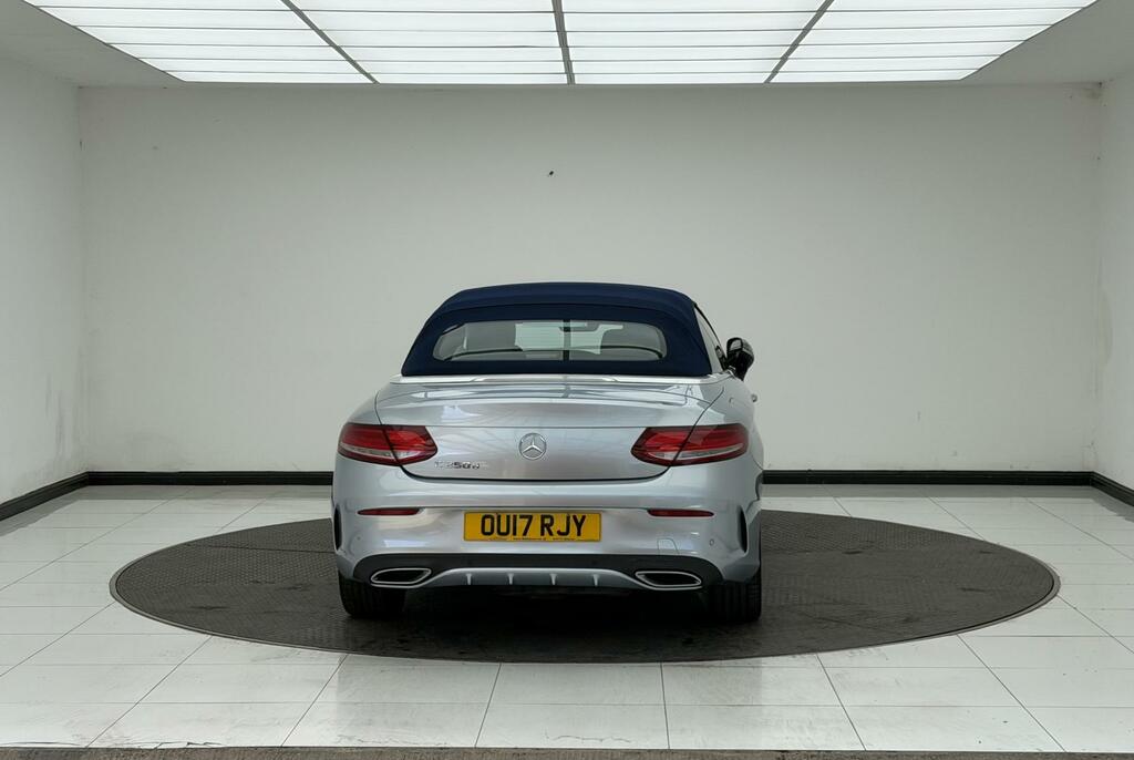 Mercedes-Benz C Class Amg Line Silver #5