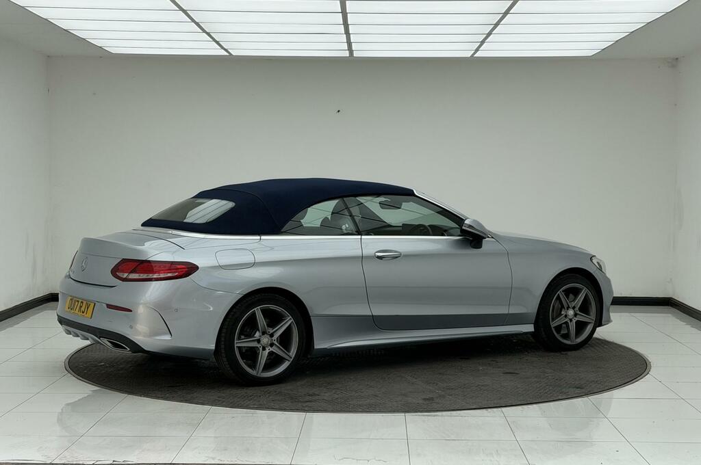 Mercedes-Benz C Class Amg Line Silver #4